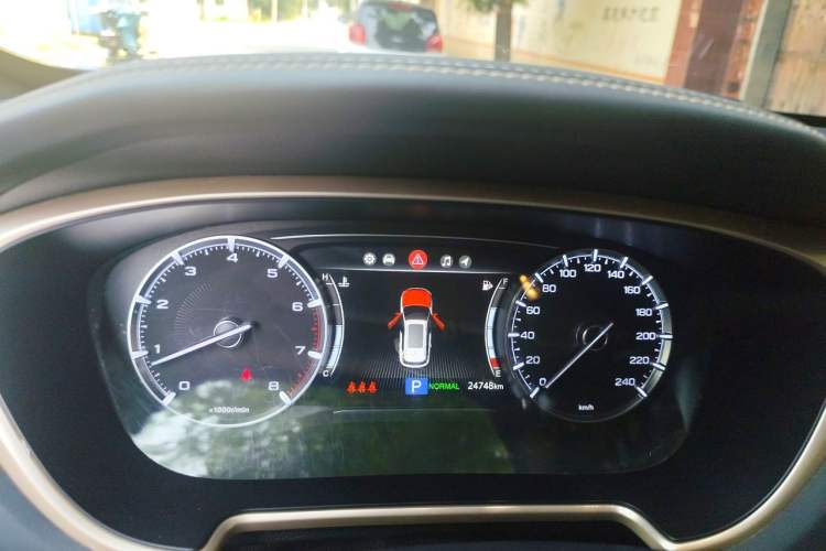 Used GAC Trumpchi GS5 2019 270T Automatic Luxury Edition Instrument Cluster