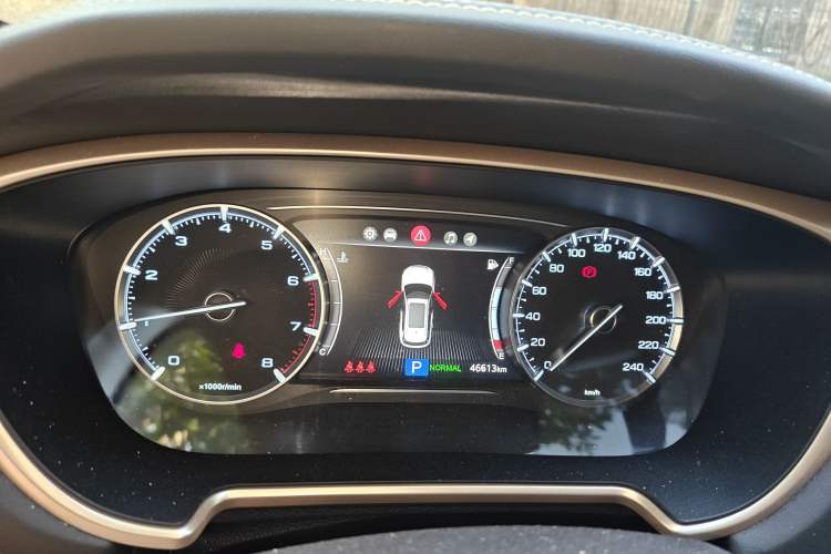 Used GAC Trumpchi GS5 2019 270T Automatic Luxury Edition Instrument Cluster