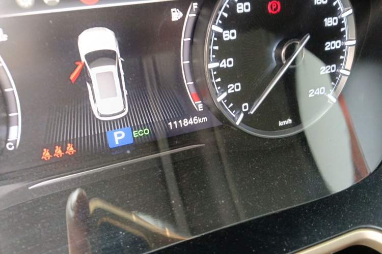 Used GAC Trumpchi GS5 2019 270T Automatic Luxury Edition Odometer Close Up