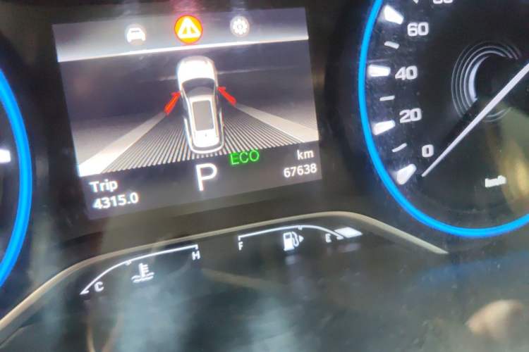 Used GAC Trumpchi GS5 2019 270T Automatic Elite Edition Odometer Close Up