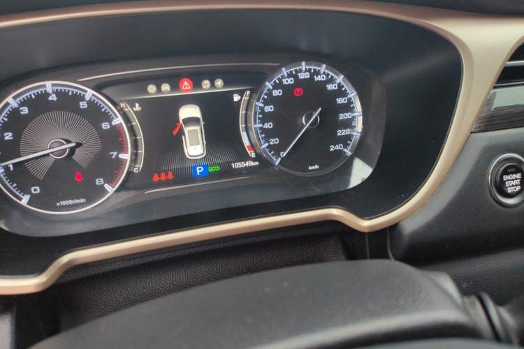 Used GAC Trumpchi GS5 2019 270T Automatic Luxury Edition Odometer Close Up
