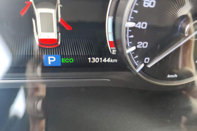 Used GAC Trumpchi GS5 2019 270T Automatic Luxury Edition Odometer Close Up