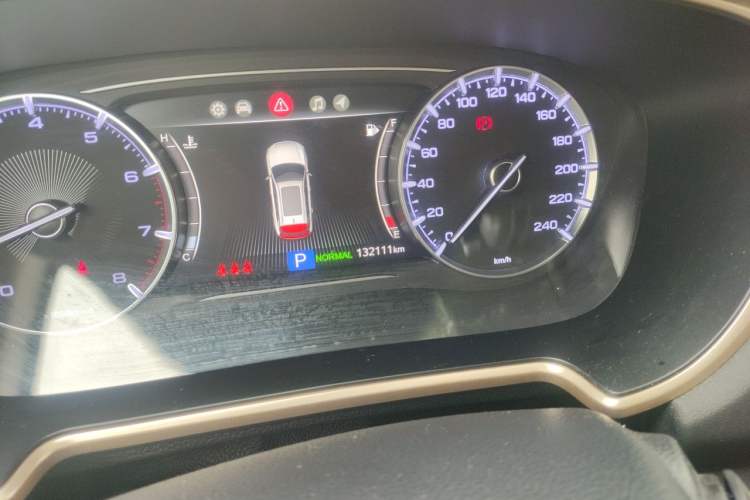 Used GAC Trumpchi GS5 2019 270T Automatic Luxury Edition Odometer Close Up