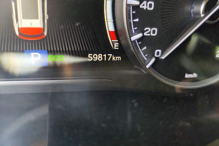Used GAC Trumpchi GS5 2019 270T Automatic Luxury Edition Odometer Close Up