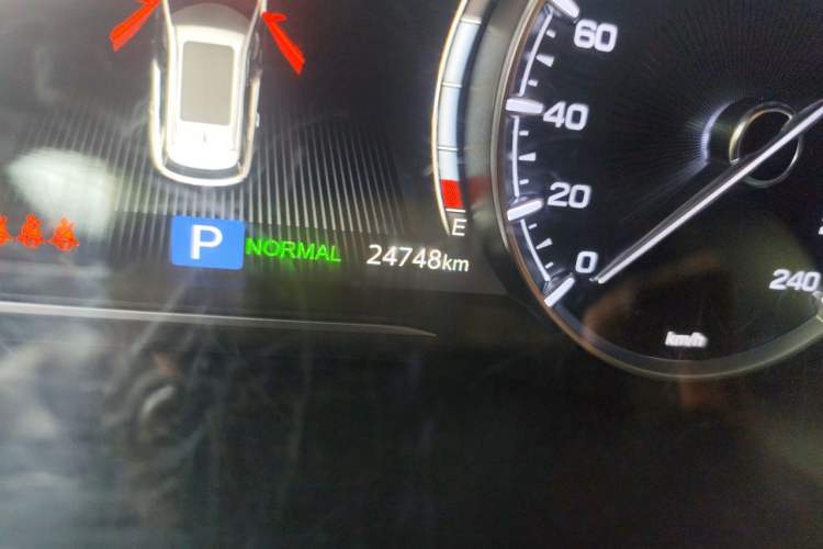 Used GAC Trumpchi GS5 2019 270T Automatic Luxury Edition Odometer Close Up