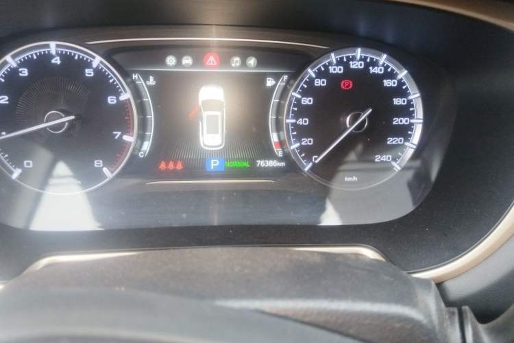 Used GAC Trumpchi GS5 2019 270T Automatic Luxury Edition Odometer Close Up