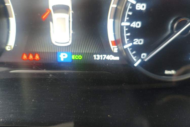 Used GAC Trumpchi GS5 2019 270T Automatic Luxury Edition Odometer Close Up