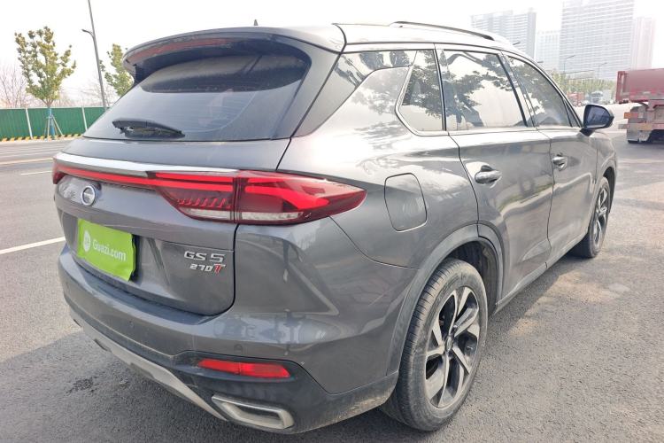 Used GAC Trumpchi GS5 2019 270T Automatic Luxury Edition Rear Right 45 Deg