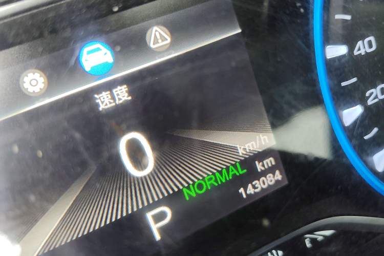Used GAC Trumpchi GS5 2019 270T Automatic Elite Edition Odometer Close Up