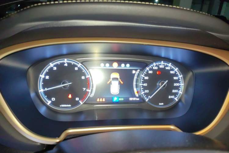 Used GAC Trumpchi GS5 2019 270T Automatic Luxury Edition Instrument Cluster