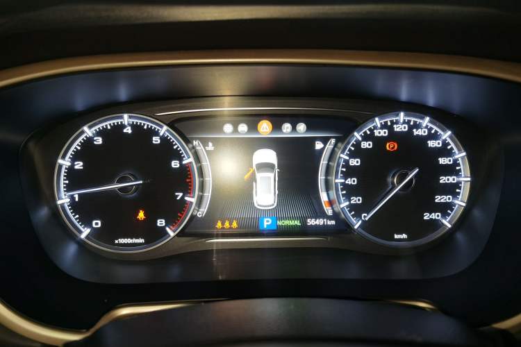 Used GAC Trumpchi GS5 2019 270T Automatic Luxury Edition Instrument Cluster