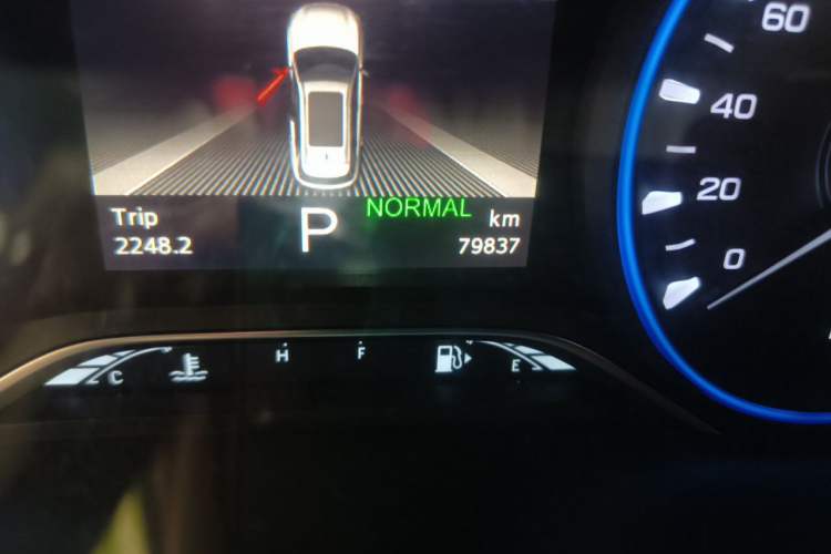 Used GAC Trumpchi GS5 2019 270T Automatic Comfort Edition Odometer Close Up
