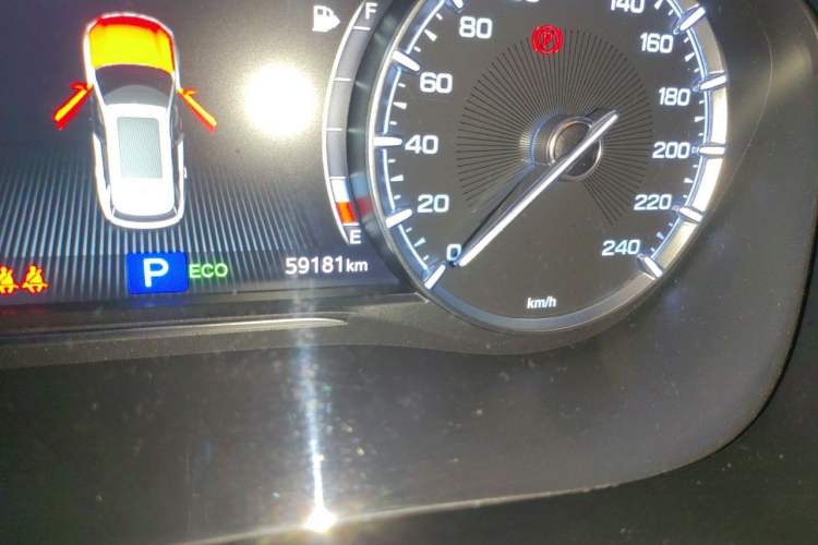 Used GAC Trumpchi GS5 2019 270T Automatic Luxury Edition Odometer Close Up