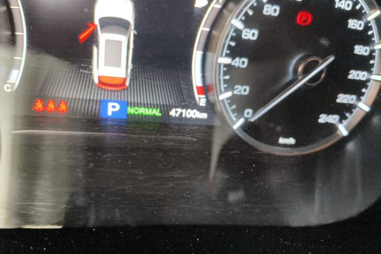 Used GAC Trumpchi GS5 2019 270T Automatic Luxury Edition Odometer Close Up