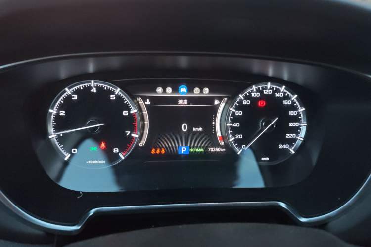 Used GAC Trumpchi GS5 2019 270T Automatic Luxury Edition Instrument Cluster