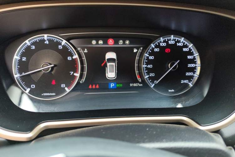 Used GAC Trumpchi GS5 2019 270T Automatic Luxury Edition Instrument Cluster