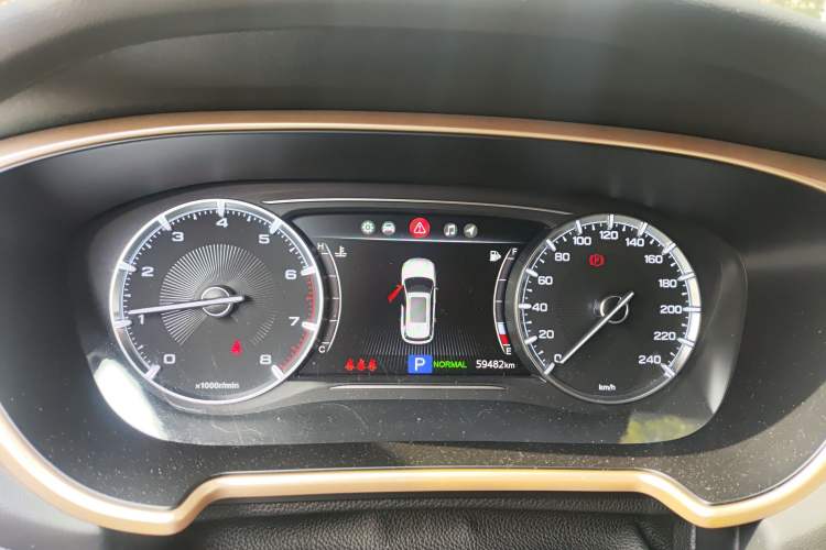 Used GAC Trumpchi GS5 2019 235T Automatic Luxury Edition Instrument Cluster
