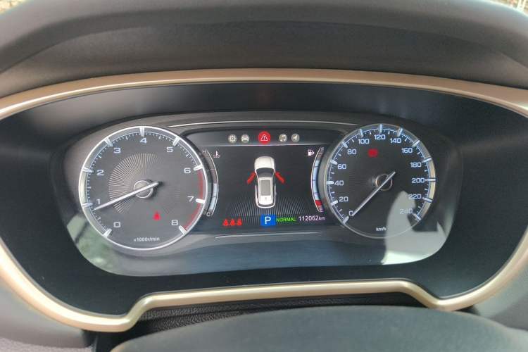 Used GAC Trumpchi GS5 2019 270T Automatic Luxury Edition Instrument Cluster