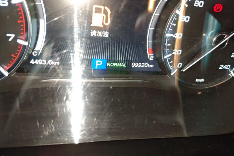 Used GAC Trumpchi GS5 2019 270T Automatic Luxury Edition Odometer Close Up