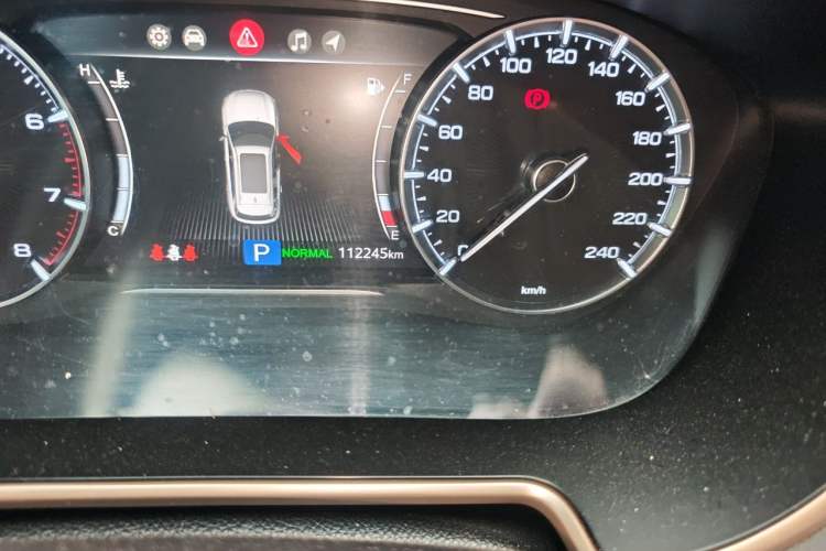 Used GAC Trumpchi GS5 2019 270T Automatic Luxury Edition Odometer Close Up