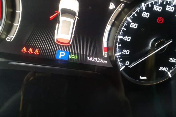 Used GAC Trumpchi GS5 2019 270T Automatic Luxury Edition Odometer Close Up