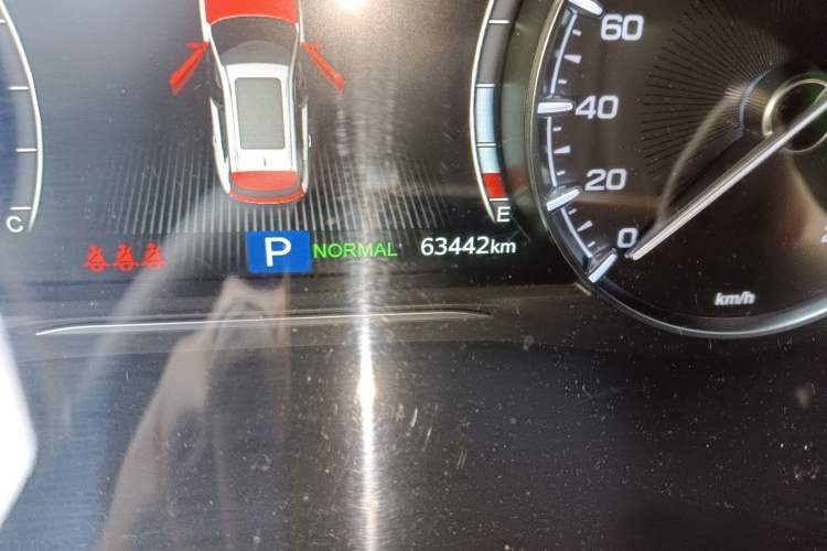 Used GAC Trumpchi GS5 2019 270T Automatic Luxury Edition Odometer Close Up
