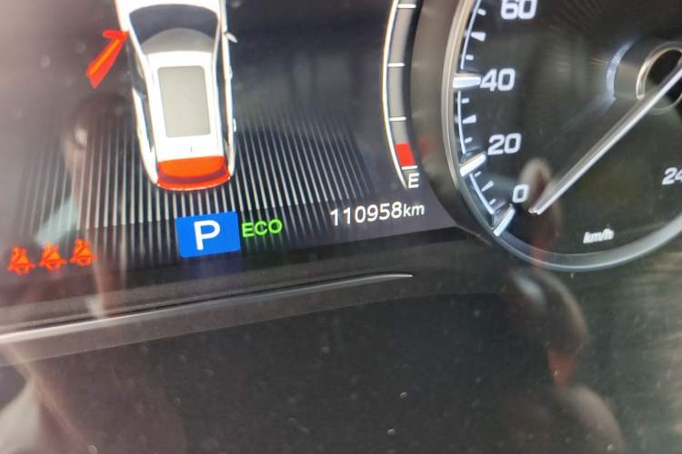 Used GAC Trumpchi GS5 2019 270T Automatic Luxury Edition Odometer Close Up