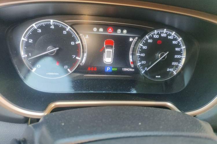 Used GAC Trumpchi GS5 2019 270T Automatic Luxury Edition Odometer Close Up