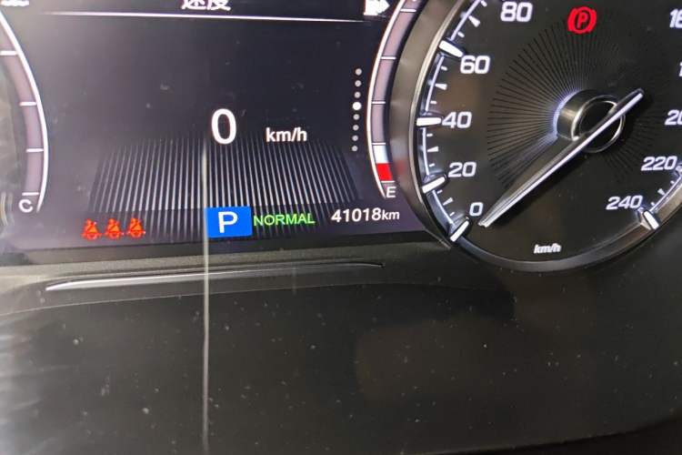 Used GAC Trumpchi GS5 2019 270T Automatic Luxury Edition Odometer Close Up