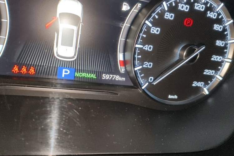 Used GAC Trumpchi GS5 2019 270T Automatic Luxury Edition Odometer Close Up