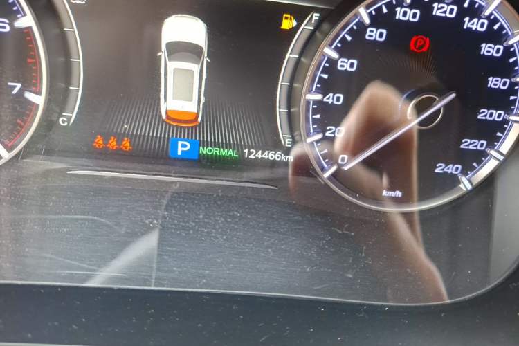 Used GAC Trumpchi GS5 2019 270T Automatic Luxury Edition Odometer Close Up