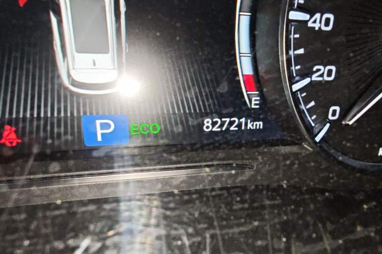 Used GAC Trumpchi GS5 2019 270T Automatic Luxury Edition Odometer Close Up
