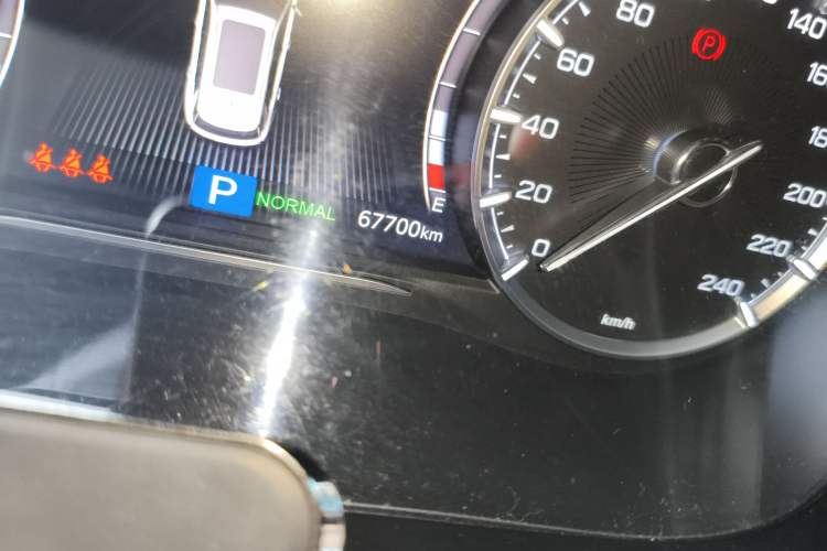 Used GAC Trumpchi GS5 2019 270T Automatic Luxury Edition Odometer Close Up