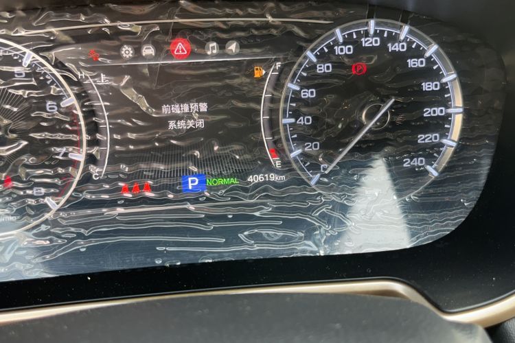 Used GAC Trumpchi GS5 2019 270T Automatic Luxury Edition Odometer Close Up