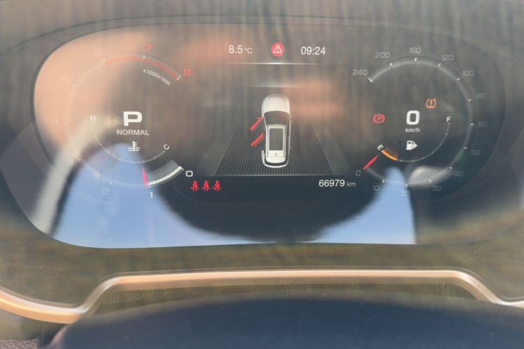 Used GAC Trumpchi GS5 2019 270T Automatic Prestige Edition Odometer Close Up