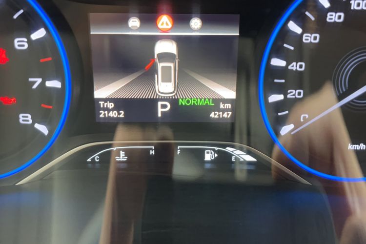Used GAC Trumpchi GS5 2019 270T Automatic Elite Edition Odometer Close Up