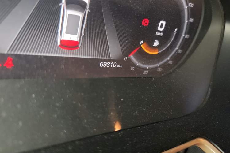 Used GAC Trumpchi GS5 2019 270T Automatic Prestige Edition Odometer Close Up