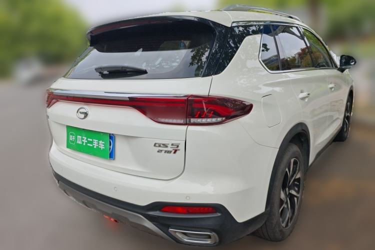 Used GAC Trumpchi GS5 2019 270T Automatic Luxury Edition Rear Right 45 Deg