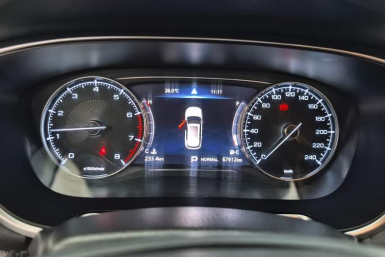 Used GAC Trumpchi GS5 2020 Advanced Model 270T Automatic Luxury Edition Instrument Cluster