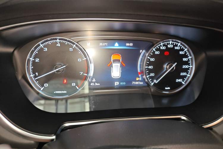 Used GAC Trumpchi GS5 2020 Advanced Model 270T Automatic Luxury Edition Instrument Cluster