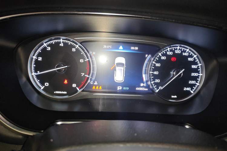 Used GAC Trumpchi GS5 2020 Advanced Model 270T Automatic Luxury Edition Instrument Cluster