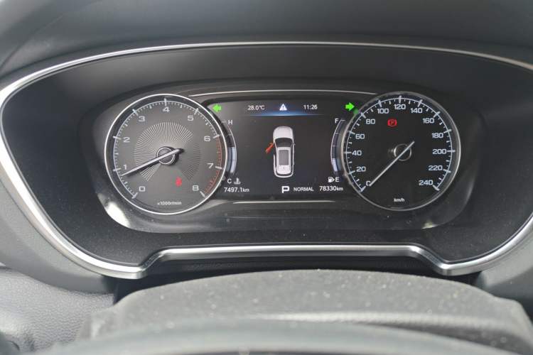 Used GAC Trumpchi GS5 2020 Advanced Model 270T Automatic Luxury Edition Instrument Cluster