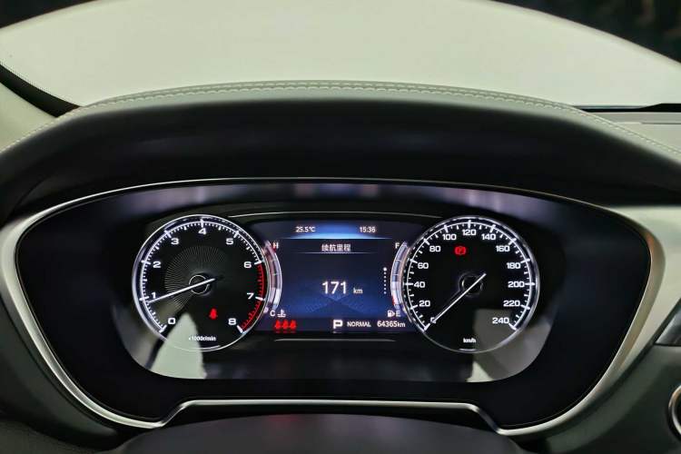 Used GAC Trumpchi GS5 2020 Advanced Model 270T Automatic Luxury Edition Odometer Close Up
