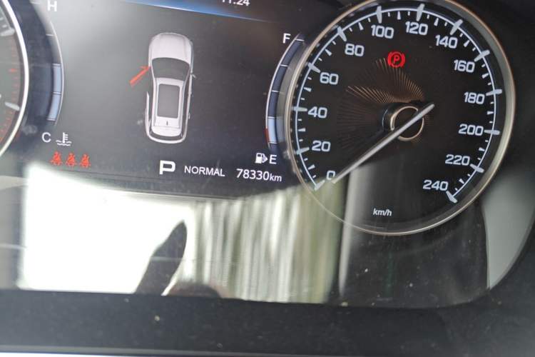 Used GAC Trumpchi GS5 2020 Advanced Model 270T Automatic Luxury Edition Odometer Close Up
