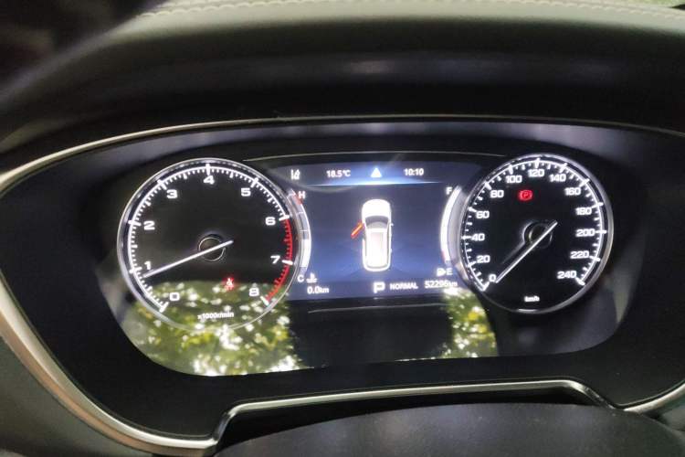 Used GAC Trumpchi GS5 2020 Advanced Model 270T Automatic Luxury Edition Instrument Cluster