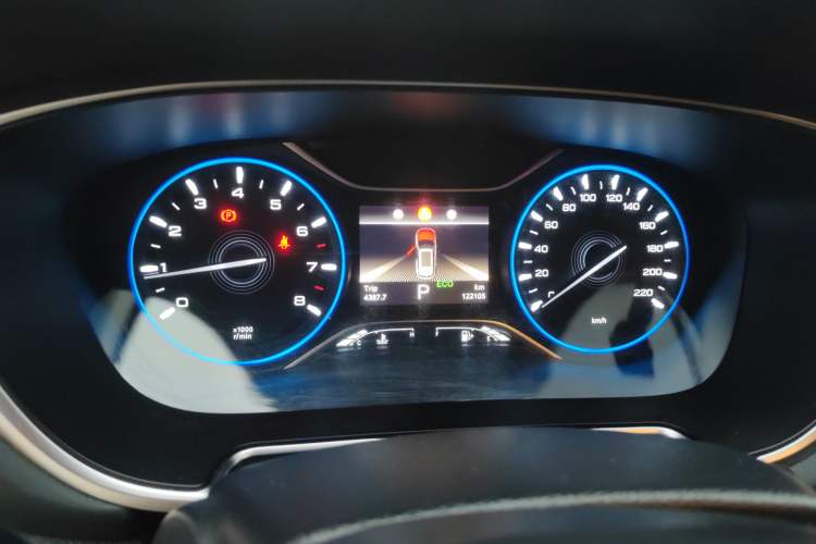 Used GAC Trumpchi GS5 2020 Advanced Model 270T Automatic Elite Edition Instrument Cluster