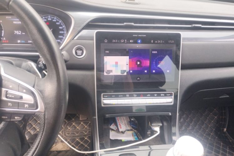 Used GAC Trumpchi GS5 2020 Advanced Model 270T Automatic Luxury Edition Audio And AC Panel