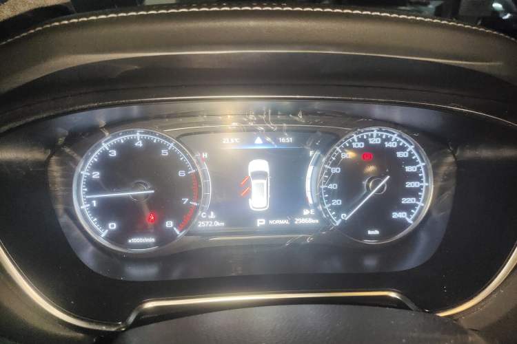 Used GAC Trumpchi GS5 2020 Advanced Model 270T Automatic Prestige Edition Instrument Cluster