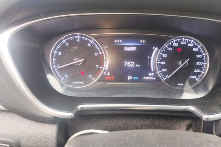 Used GAC Trumpchi GS5 2020 Advanced Model 270T Automatic Luxury Edition Instrument Cluster