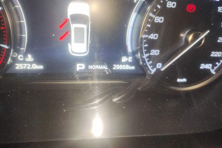 Used GAC Trumpchi GS5 2020 Advanced Model 270T Automatic Prestige Edition Odometer Close Up